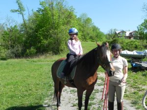My girl with Taz and G-ma Meg